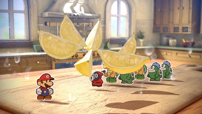 Paper Mario Color Splash Dings