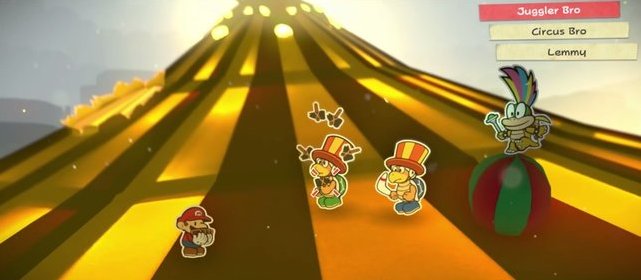 Paper Mario: Color Splah Bosse