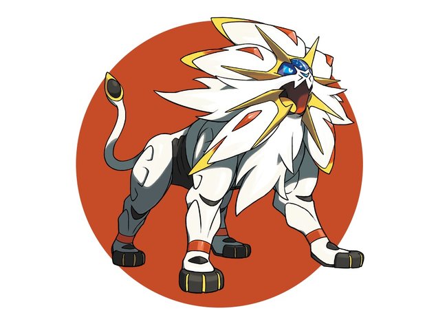 Solgaleo ist ein sonniges Pokémon und äußerst legendär.