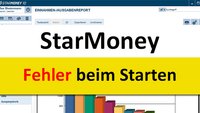 Lösung: Fehler beim Starten von StarMoney – so geht's wieder