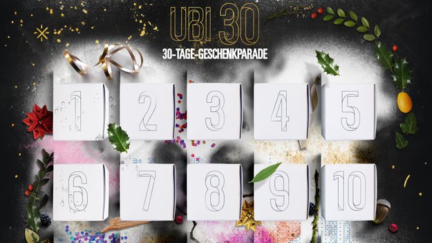 Ubisoft spendiert 30 Games-Geschenke im Adventskalender