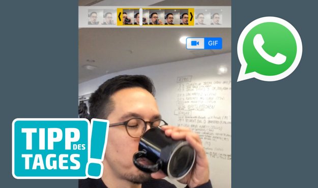 Tipp: Mit WhatsApp animierte GIFs erstellen und versenden
