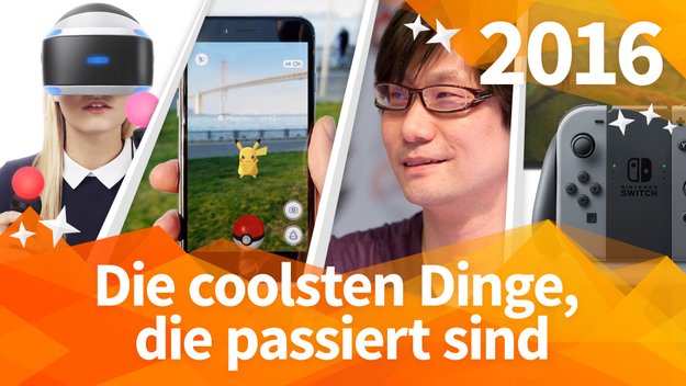 5 coole Dinge, die 2016 passiert sind und uns Gamer glücklich gemacht haben