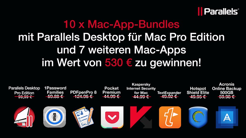 Fette Preise am 19. Tag unseres Adventskalenders: 10 Mac-Bundles im Gesamtwert von über 5000 Euro