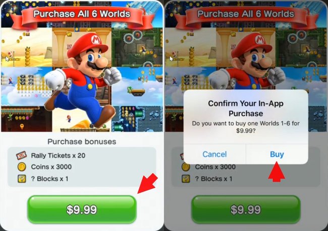 Super Mario Run Vollversion kaufen freischalten