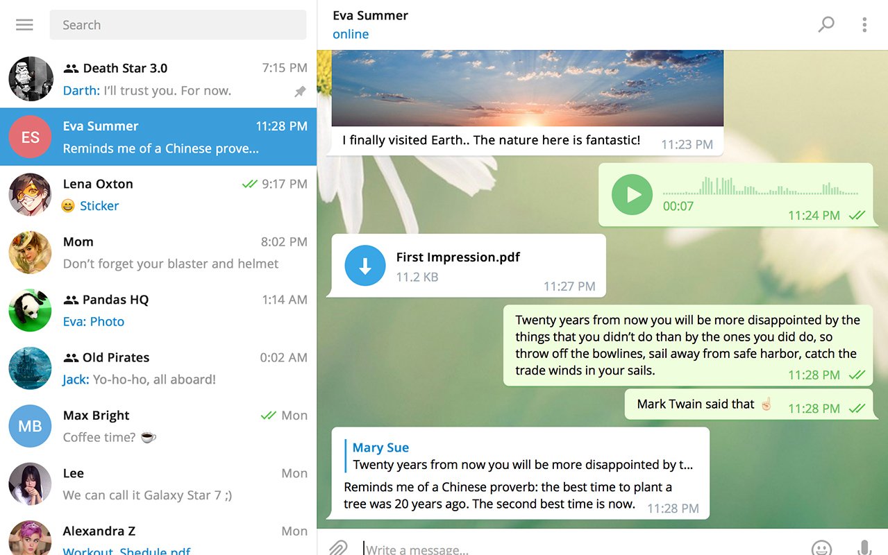 Telegram for Desktop Download