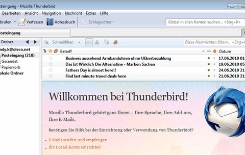 Top-Download der Woche 48/2016: Mozilla Thunderbird