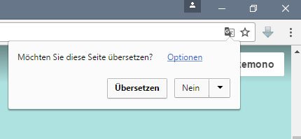 Chrome: Diese Abfrage kommt bei jeder englischen Webseite und kann richtig nerven.