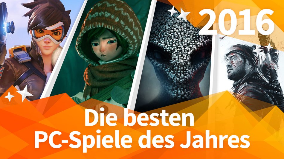 Die 10 besten PCSpiele 2016 im Jahresrückblick
