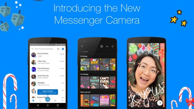 Facebook Messenger: Snapchat-Funktionen für Kamera eingeführt