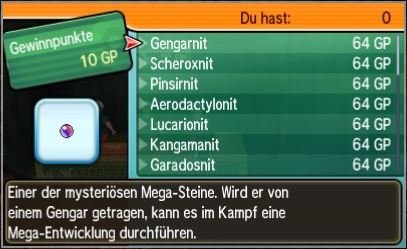 Pokemon sonne und mond mega-steine