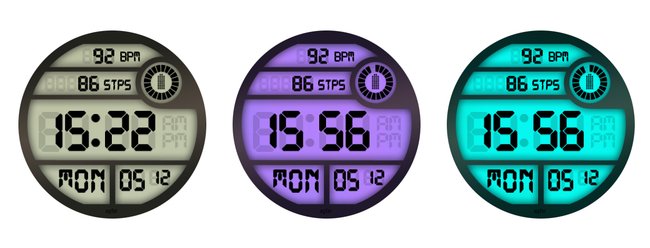 simple-led-watchface-gear-s3