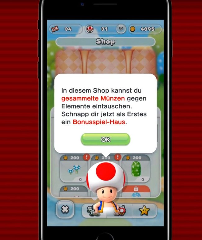 Super Mario Run Königreich vergrößern