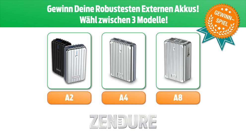 Adventskalender Tag 17: Nie wieder ohne Strom - Gewinne 1 von 9 externen Akkus
