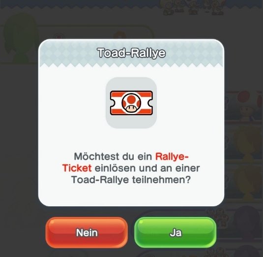 super mario run rallye ticket