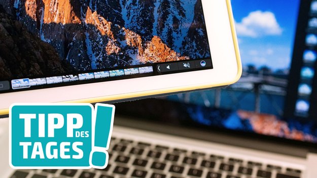Touch Bar für Mac auf dem iPad anzeigen, so gehts mit Duet Display
