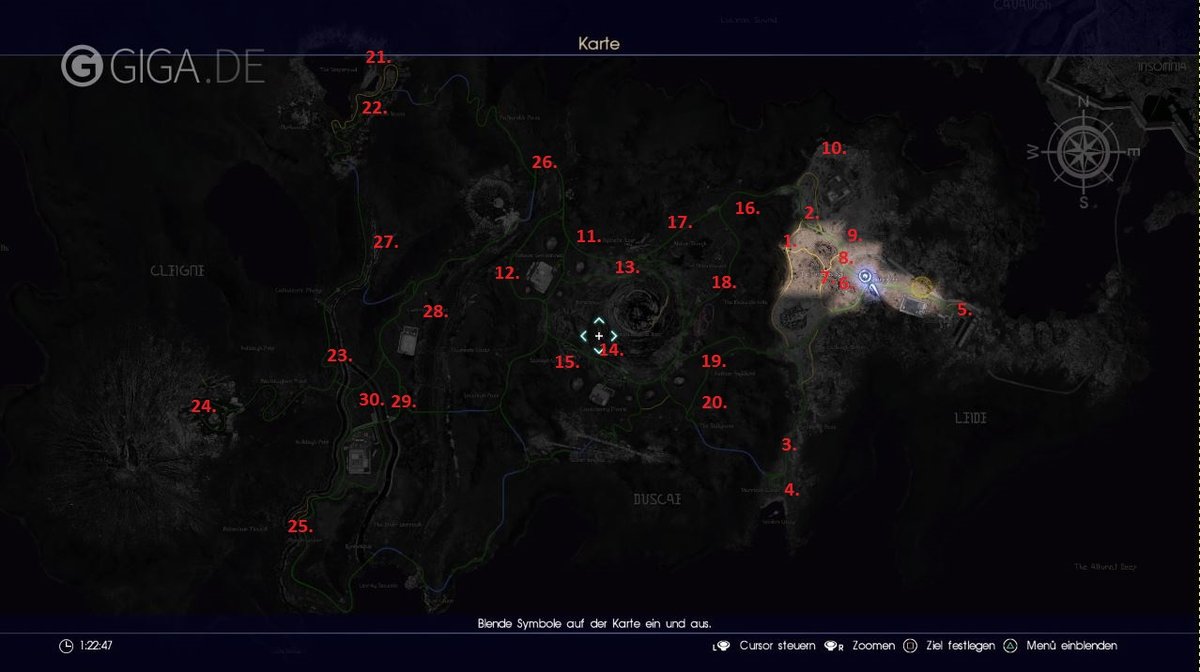 Final Fantasy 15: Nebenaufgabe - Rettungen, alle Fundorte und Belohnungen