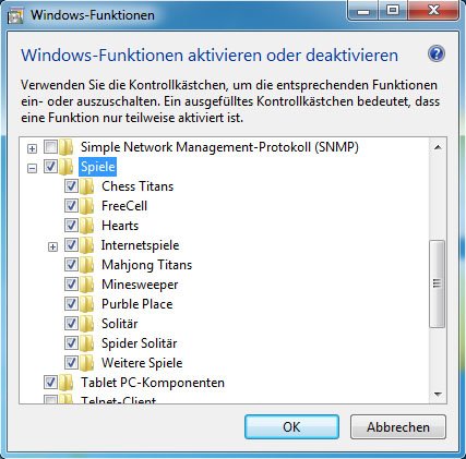 Hier aktiviert ihr die Windows-7-Spiele. (Bildquelle: GIGA)