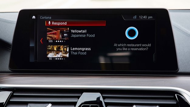 BMW und Microsoft holen Cortana ins Auto