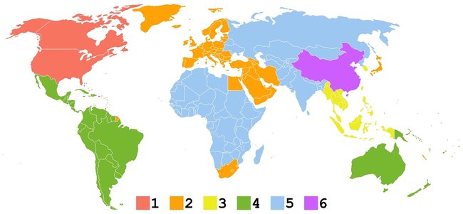 DVD-Regionalcodes DVD Region 2