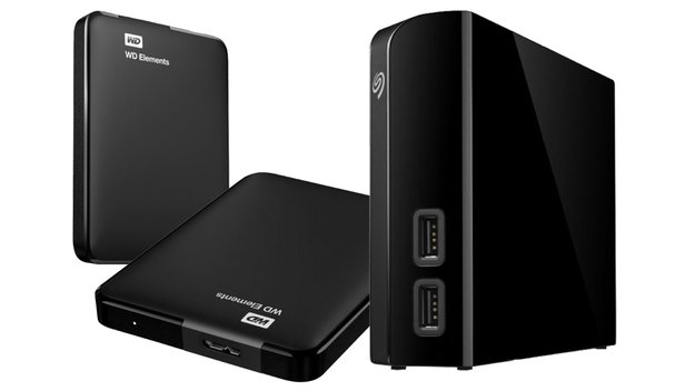 Günstige externe Festplatten bei Saturn: 1,5 TB für 60 €, 2 TB für 79 €, 4 TB für 120 €