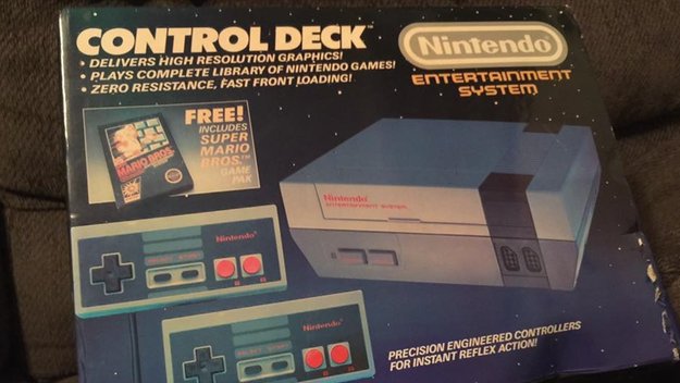 Original verpacktes NES inklusive Spiele gefunden
