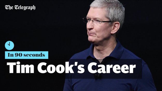 Tim Cook: Video dokumentiert Karriere in 90 Sekunden