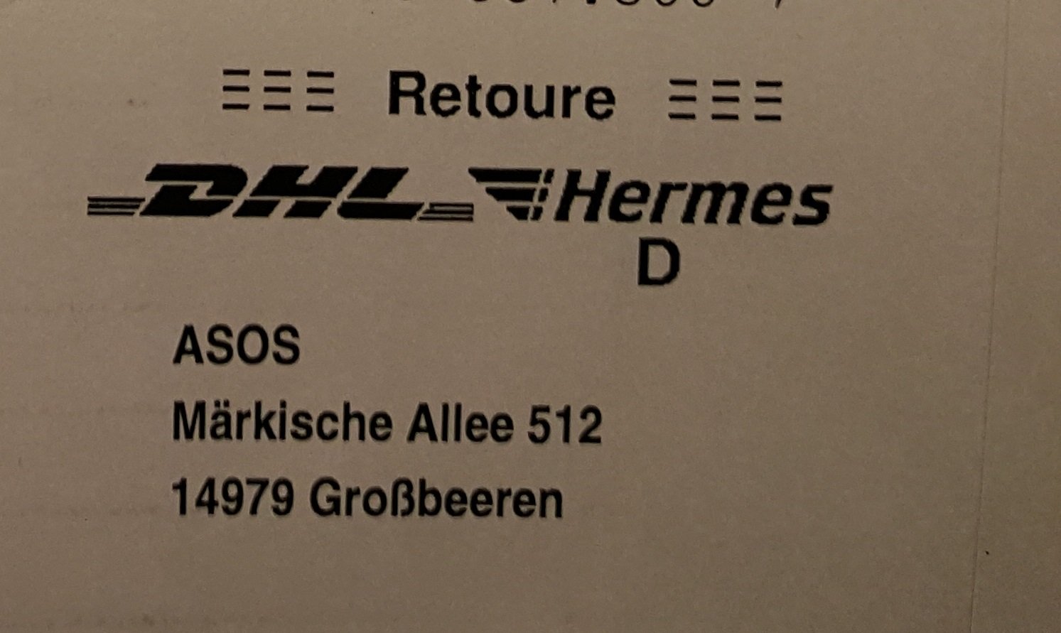 Asos Rucksendung Leicht Gemacht