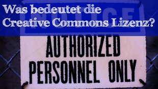 Was bedeutet die Creative Commons Lizenz?