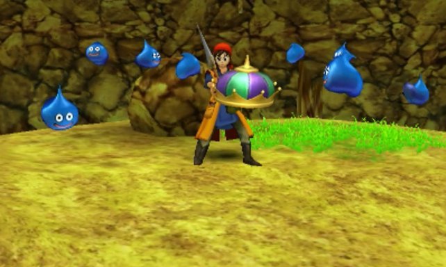 Die Schleime findet ihr an vielen Orten in Dragon Quest 8.
