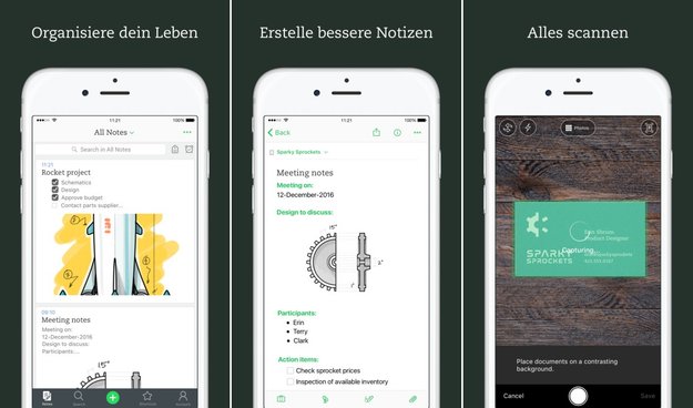 Evernote für iOS: Update bringt komplett neues, simpleres Design