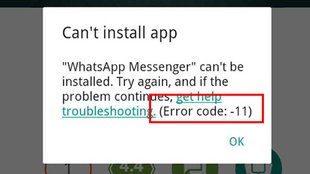 Lösung: Fehlercode 11 im Play Store – App lässt sich nicht installieren 