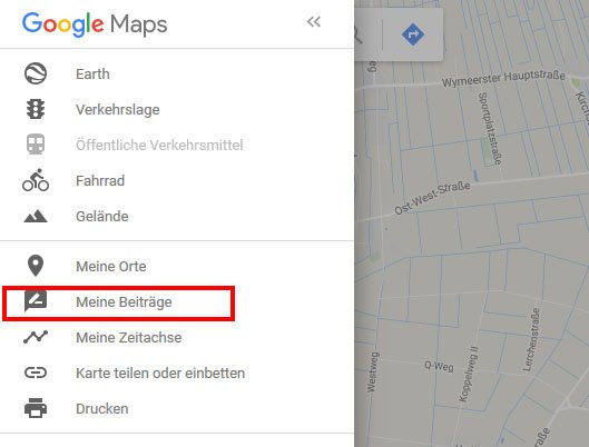 Google Maps: Hier sind eure gesammelten Rezensionen gespeichert.
