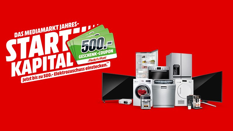 MediaMarkt Jahres-Startkapital: Für wen lohnt sich die Aktion mit bis zu 500 € Zuschuss?
