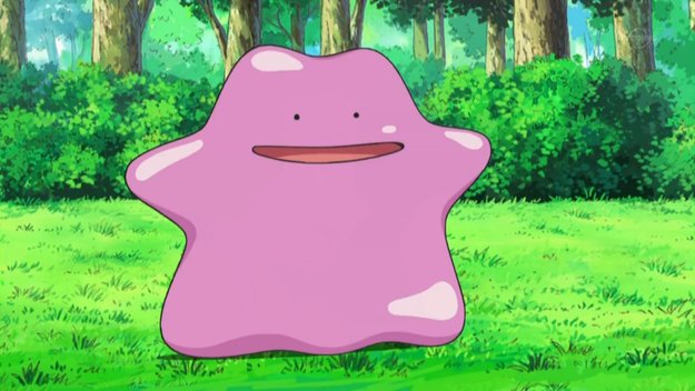 Dieses riesige Ditto-Kissen kannst Du ab jetzt im Pokémon Center Online jagen
