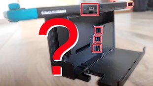 Nintendo Switch (OLED): Anschlüsse von Konsole und Dock