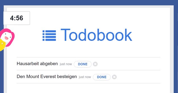 ToDoBook: Mit dieser App verschwendest du nie wieder Zeit auf Facebook