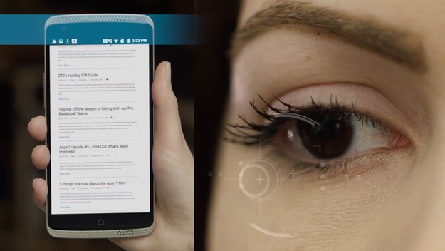 ZTE Hawkeye: Spezifikationen des Eye-Tracking-Smartphones veröffentlicht