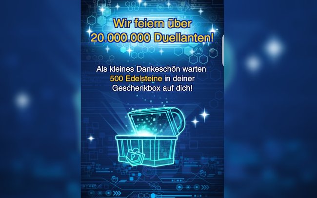 Erreicht Konami Meilensteine mit der eigenen App, gibt es Edelsteine für euch.