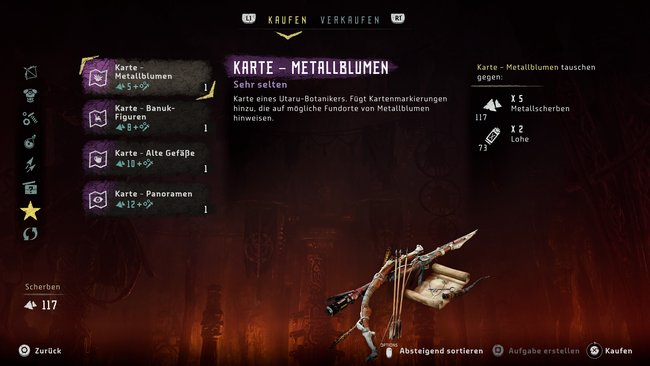 Horizon Zero Dawn Metallblumen