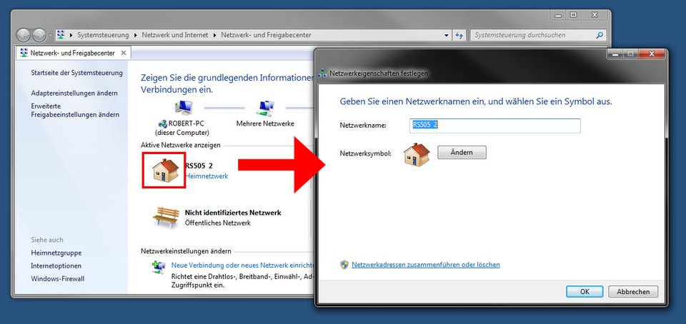 Windows 10 Netzwerkname ändern Windows 10 Netzwerkname ändern