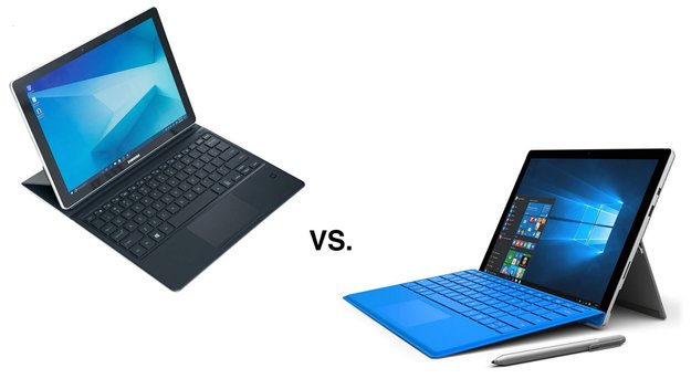 Samsung Galaxy Book 12 vs. Surface Pro 4: Die Königsklasse im Vergleich