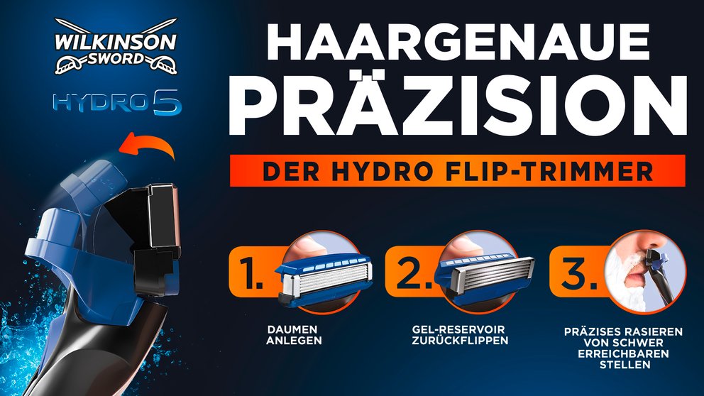 Wilkinson-Gewinnspiel: Mit einem „Flip“ zur perfekten Rasur – Kamera zu gewinnen