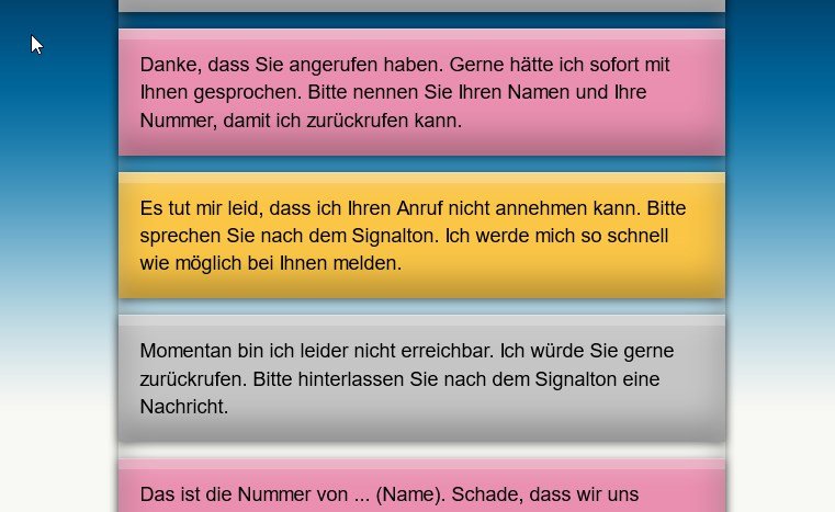 Coole AnrufbeantworterAnsagen zum Download oder selbst sprechen