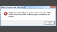 Lösung: api-ms-win-crt-runtime-l1-1-0.dll is missing (Fehler)
