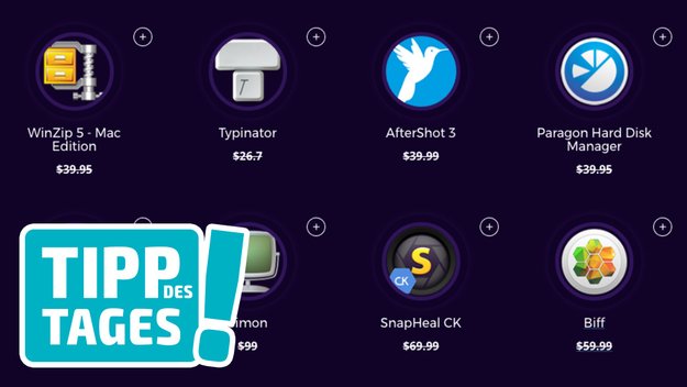 Software-Bundle mit AfterShot, Yummy FTP Pro, WinZip 5 und mehr
