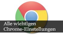 Chrome Einstellungen, Erweiterungen, zurücksetzen & exportieren