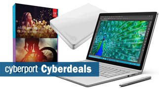 Cyberdeals: Surface Book Bundle, Photoshop Elements 15, Seagate Slim externe Festplatte u.v.m. stark reduziert