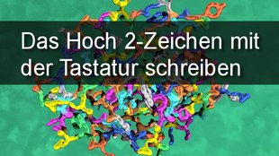 Das Hoch-2-Zeichen in Word, OpenOffice und LibreOffice schreiben