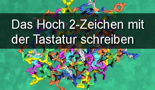 Das Hoch-2-Zeichen in Word, OpenOffice und LibreOffice schreiben